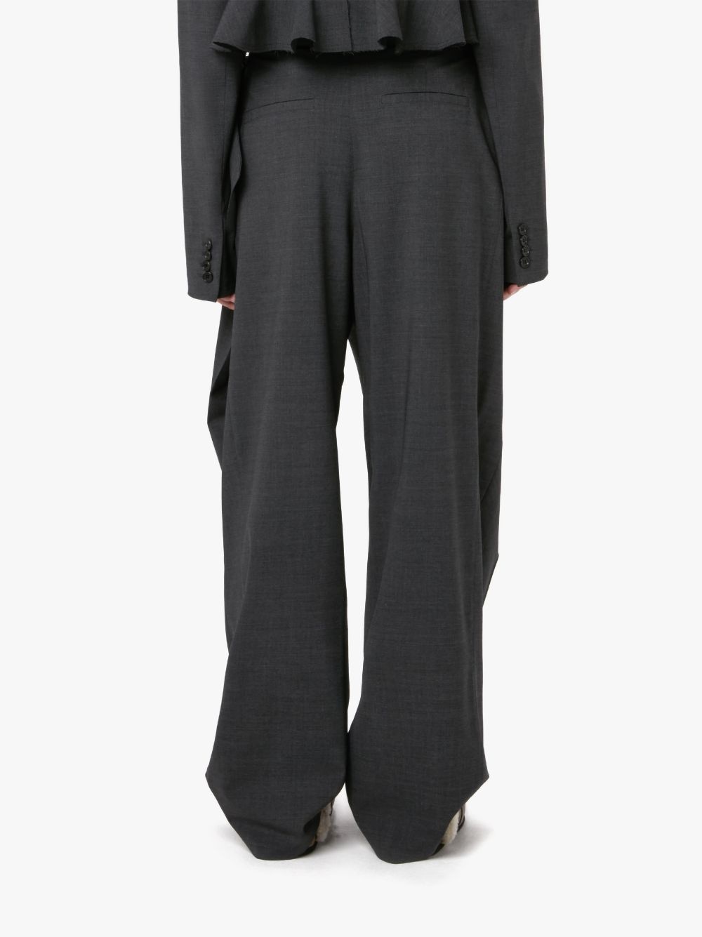 PADLOCK STRAP FOLD OVER TROUSERS - 3