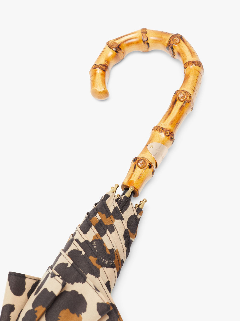 HERIOT LEOPARD WHANGEE HANDLE STICK UMBRELLA | ACC-030 3