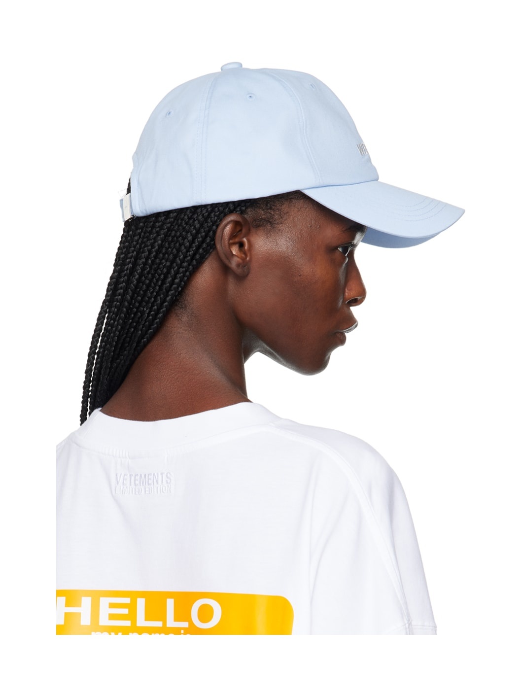 Blue Basic Cap - 3