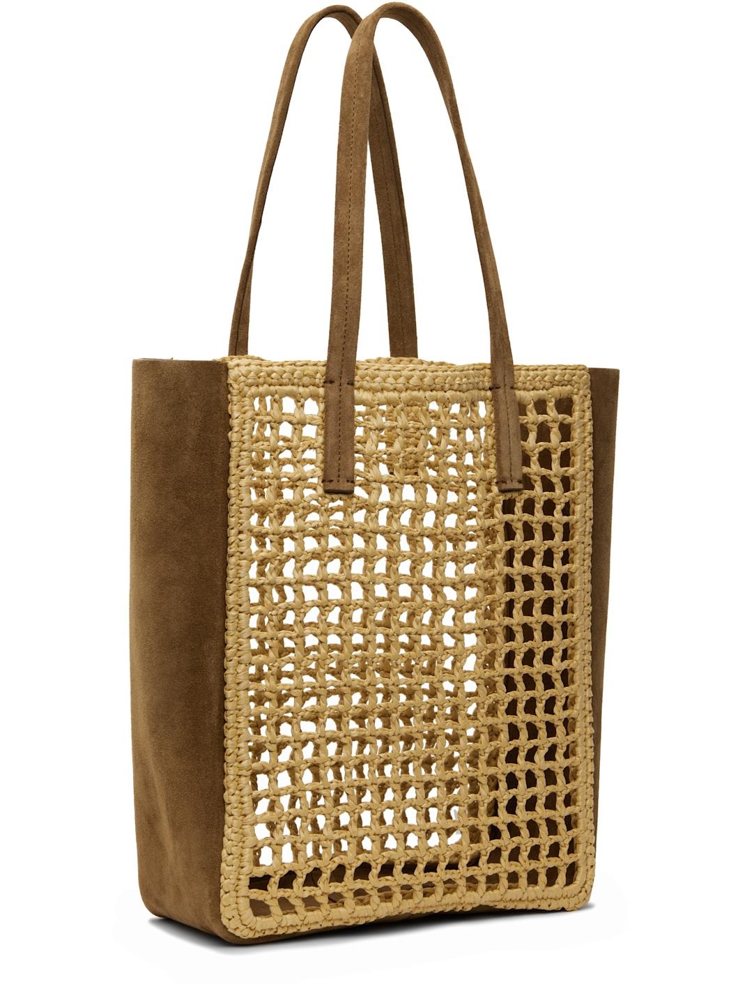 Beige Small Zoe Tote - 3