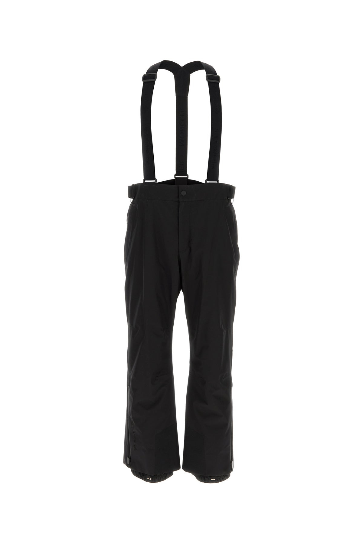 Black polyester ski pant - 1