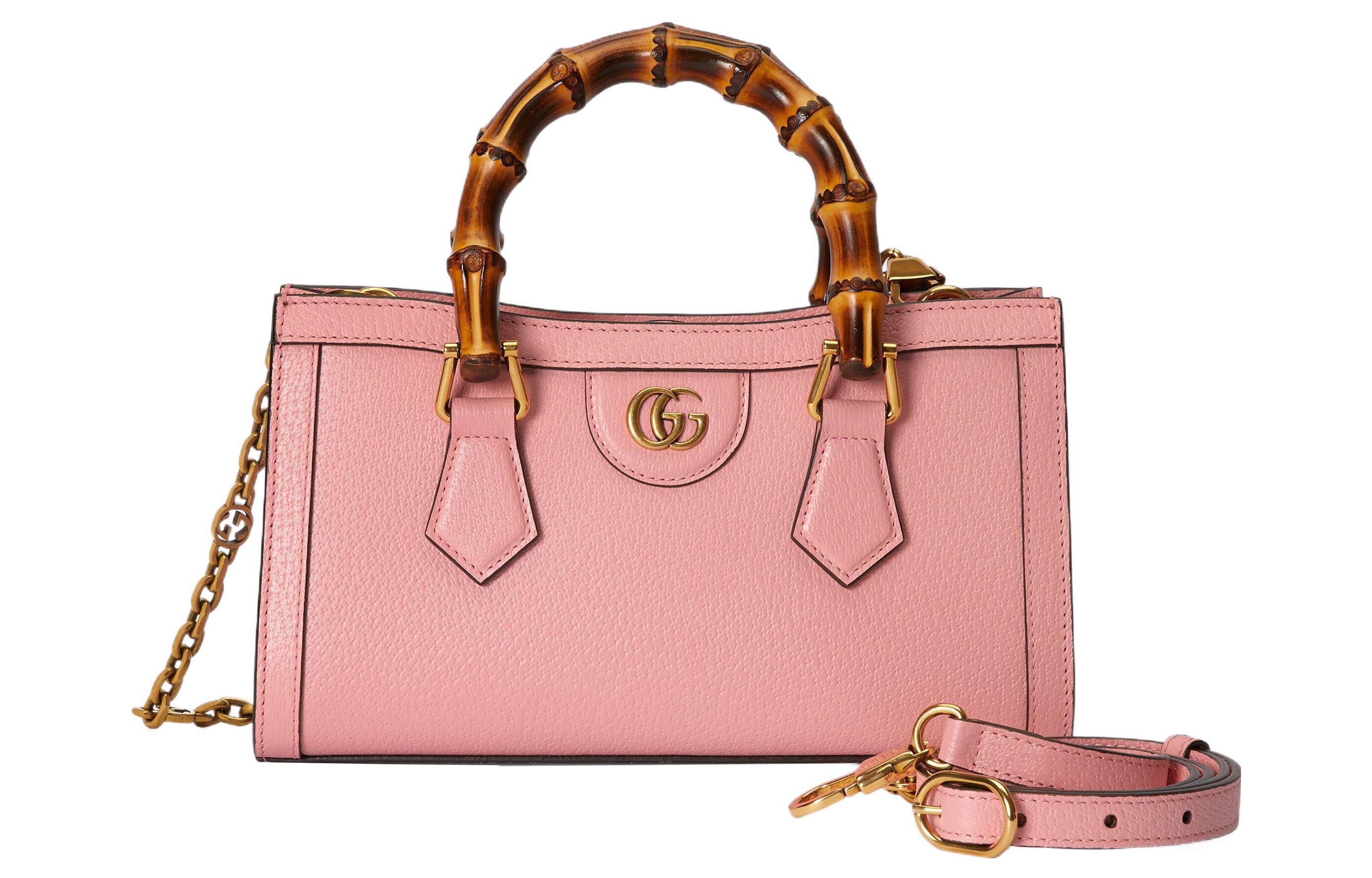 (WMNS) Gucci Diana Small Shoulder Bag 'Wilde Rose Black' 735153-DJ24T-5862 - 2