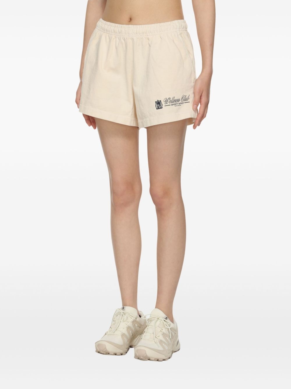 printed cotton shorts - 3