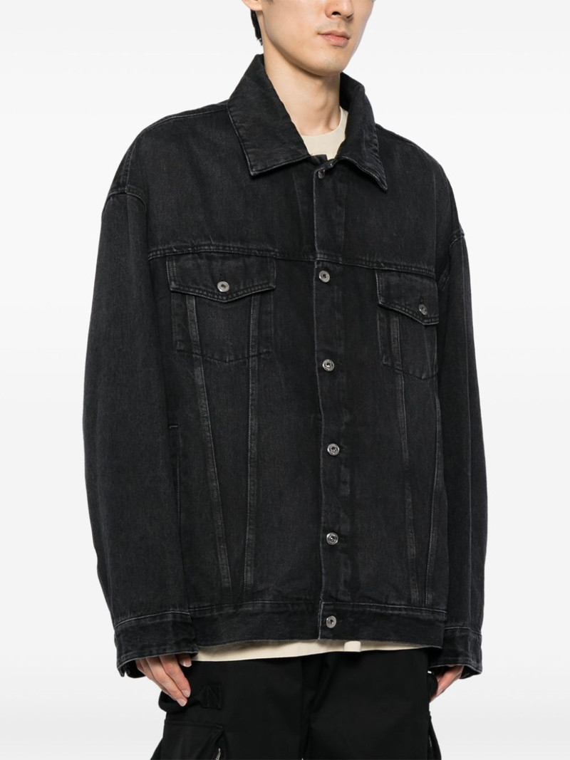 Arrows-motif denim jacket 3