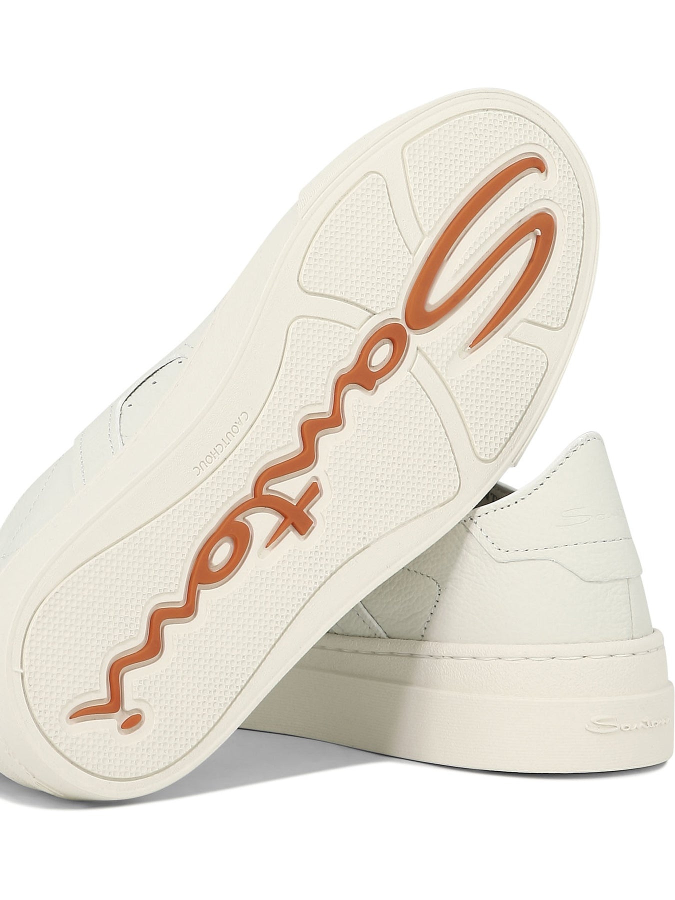 Double Buckle Sneakers & Slip-On White - 5