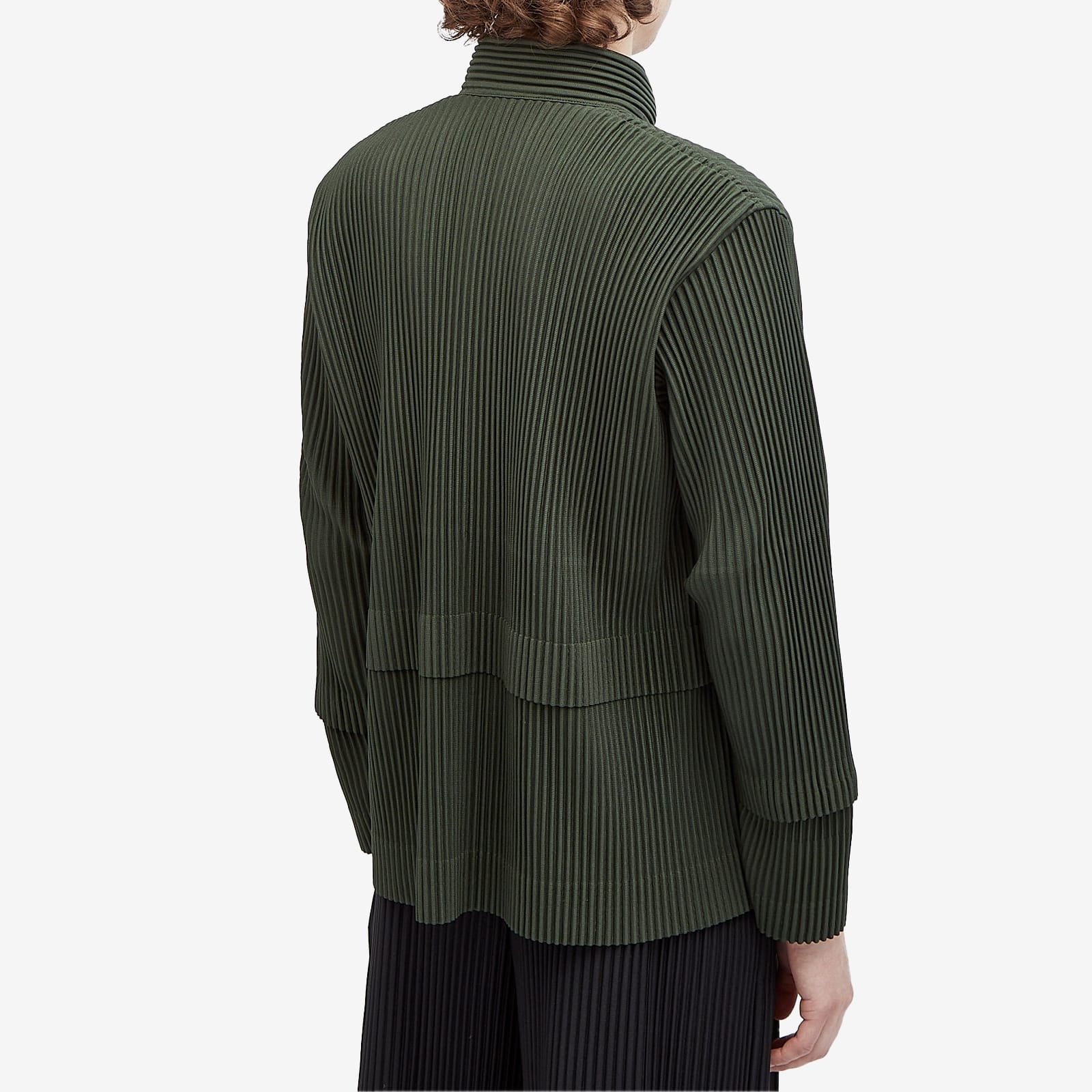 Homme Plissé Issey Miyake Pleated Track Jacket - 3