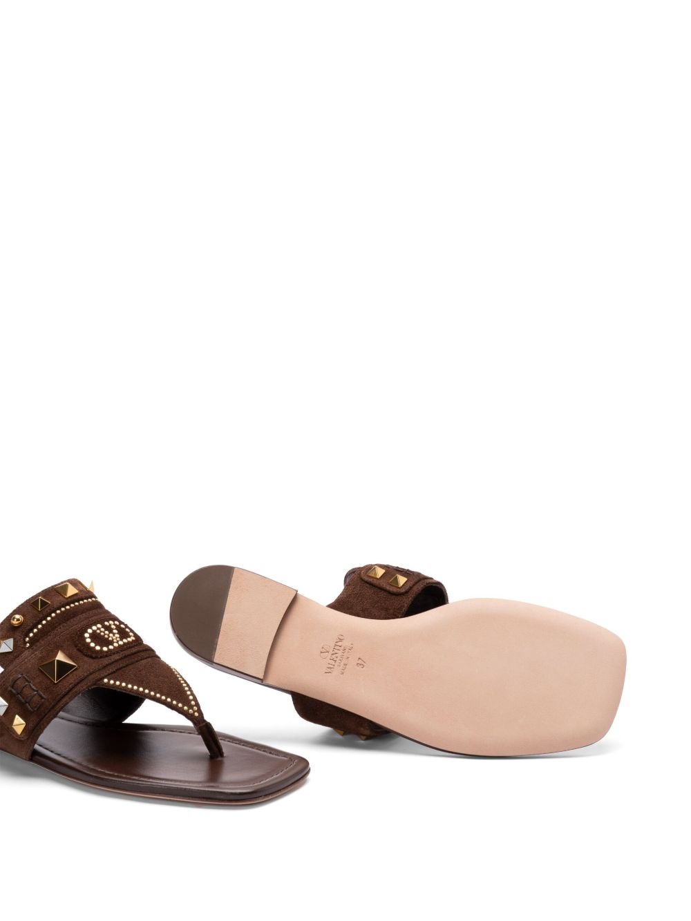 leather slides - 5