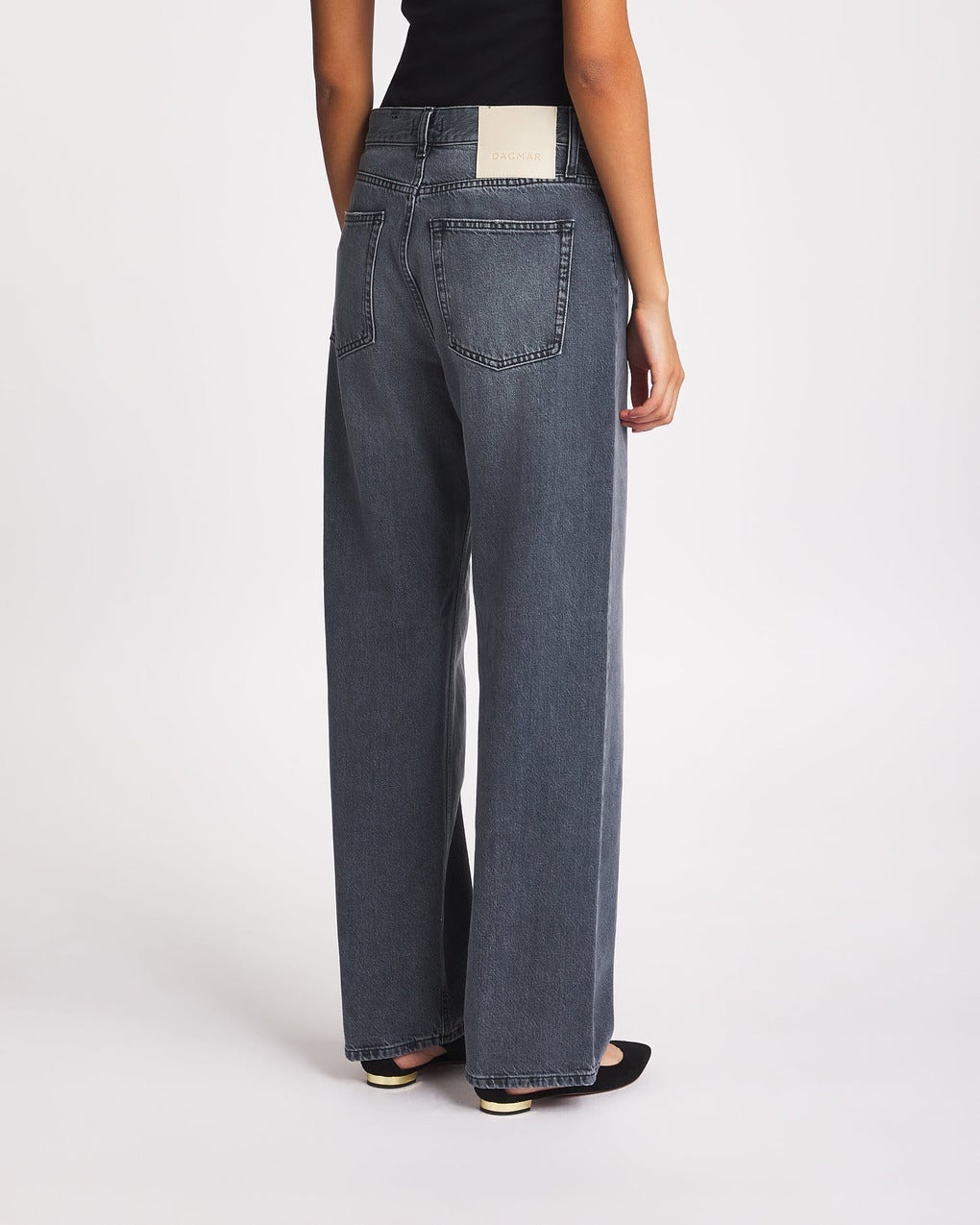 Jeans Loose Fit Denim Light grey - 4