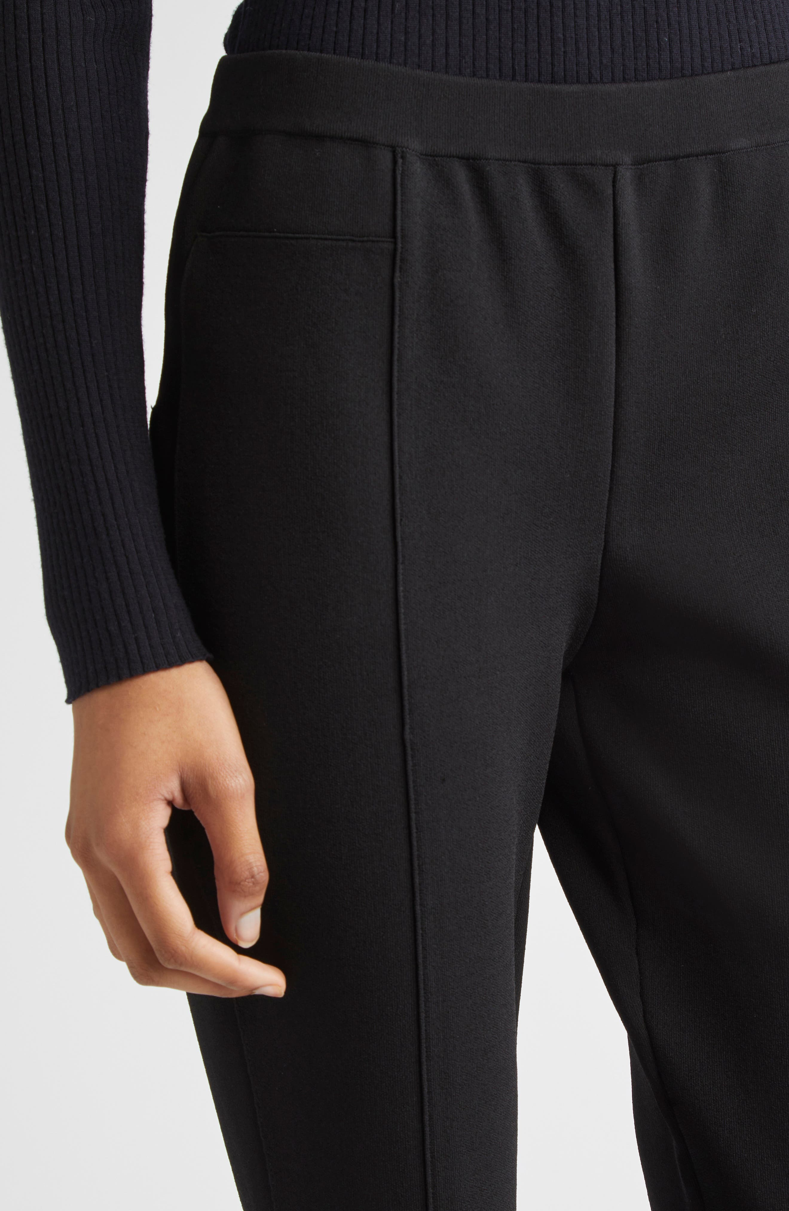 Proenza Schouler Shaila Sweater Knit Pants in Black at Nordstrom - 4