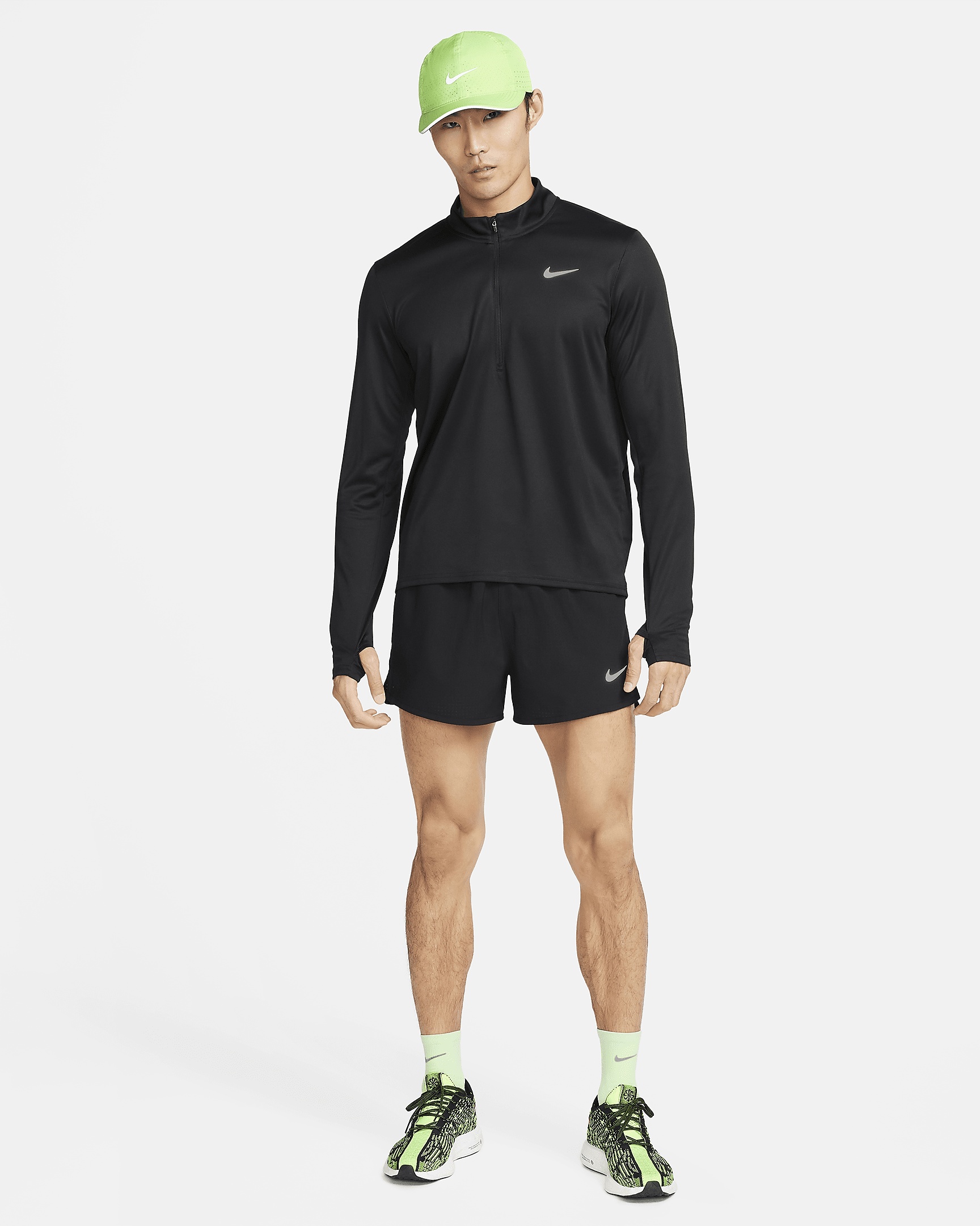 Nike Fast Men's Dri-FIT 3" Brief-Lined Running Shorts - 8