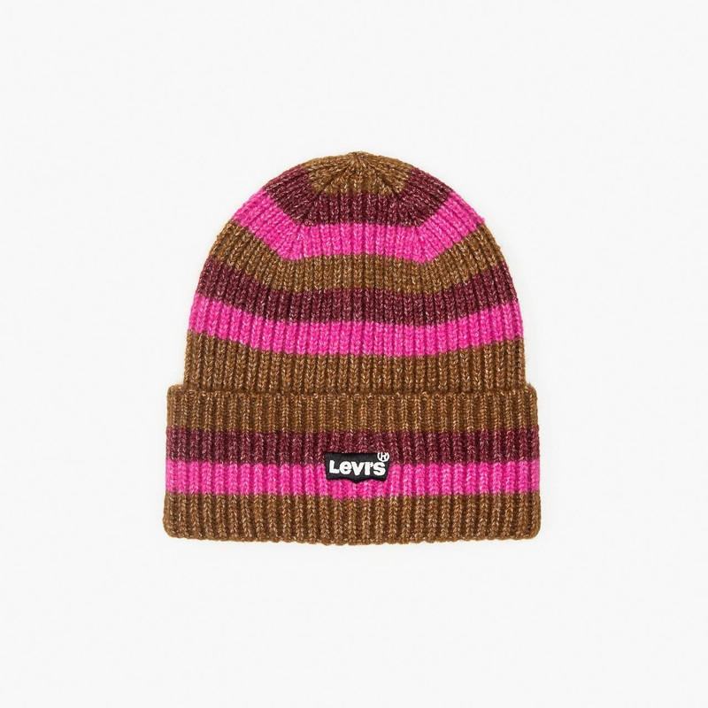 ESSENTIAL RIBBED BATWING BEANIE 1