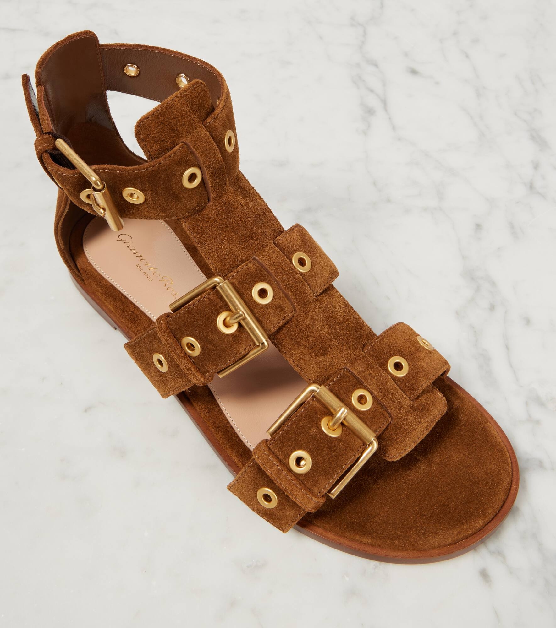 Suede sandals - 5
