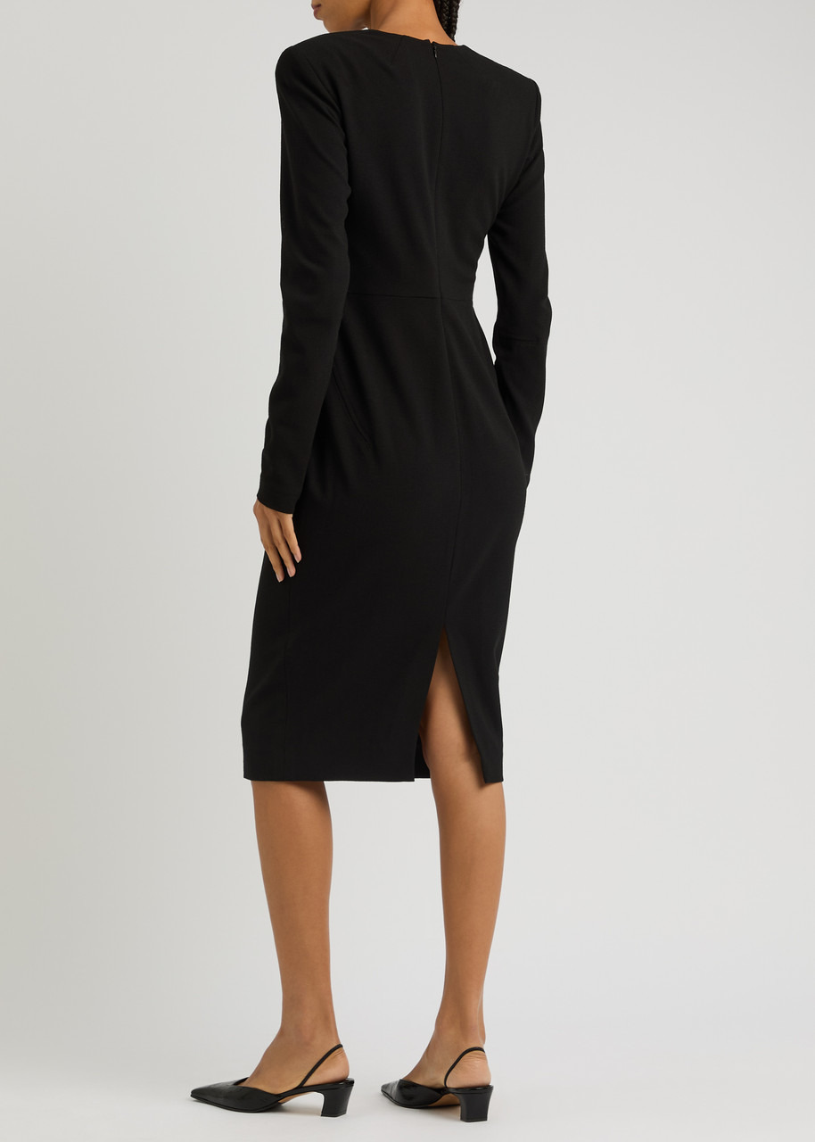 Victoria Beckham Wool-blend Midi Dress - 3