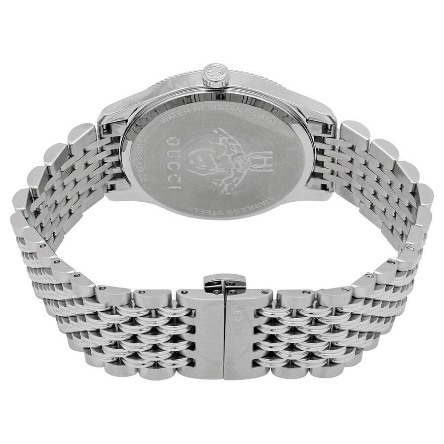 Gucci G-Timeless Quartz Silver Dial Ladies Watch YA1264153 - 3