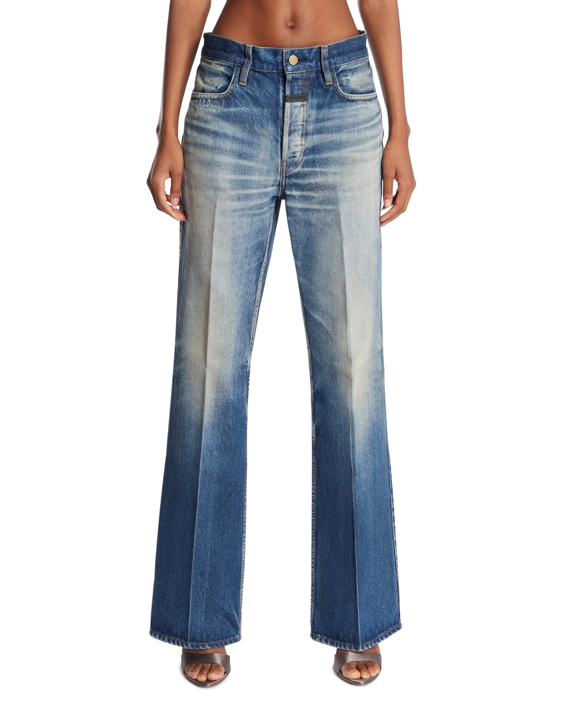 Blue 70s Jeans - 1