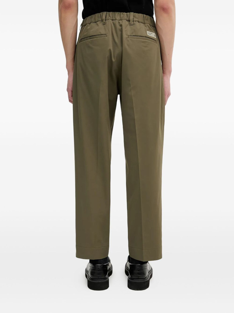 elasticated-waistband trousers 4
