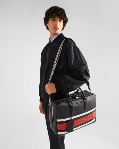 Prada Saffiano leather travel bag outlook