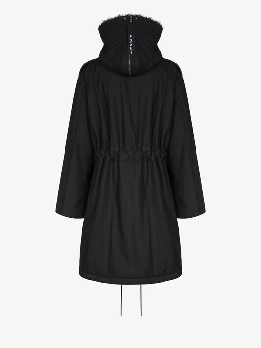 HOODED PARKA IN SHEEP LINING - 8