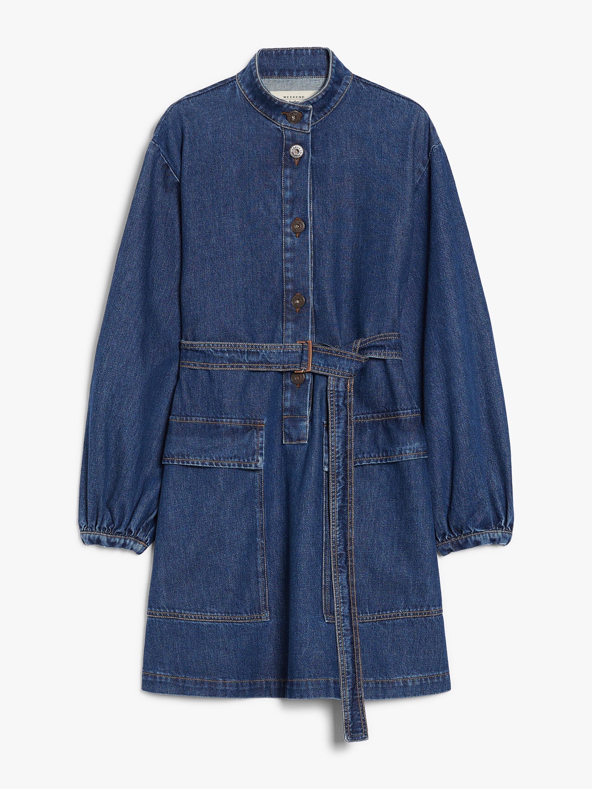 EURO Belted denim dress - 1