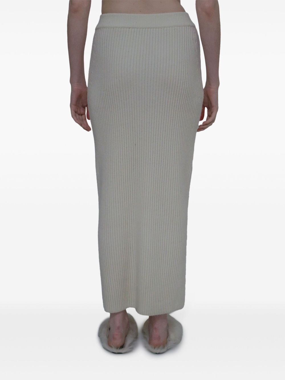 wool-cashmere skirt - 4