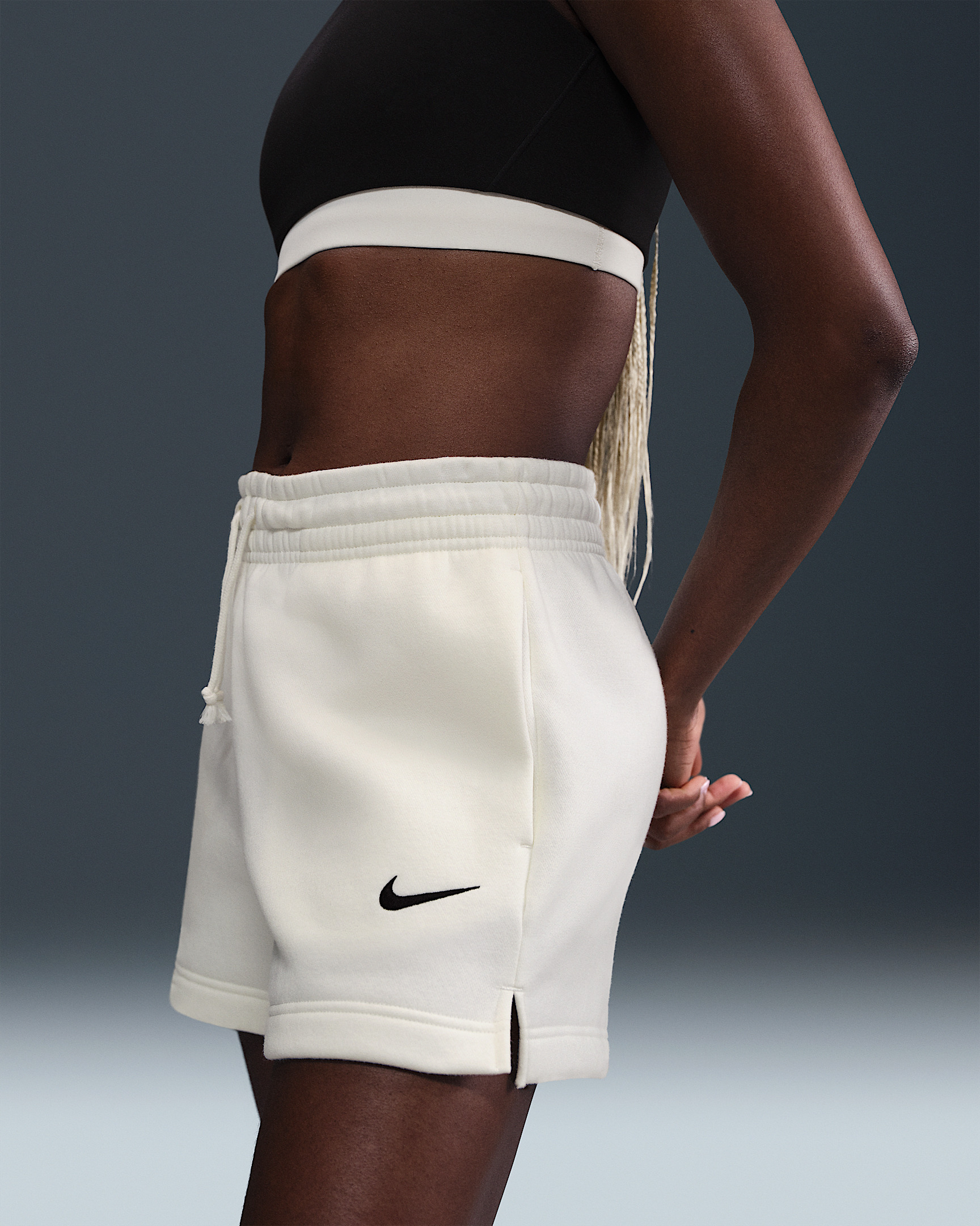 Nike Sportswear Phoenix Fleece Women's Mid-Rise 4" Shorts - 2