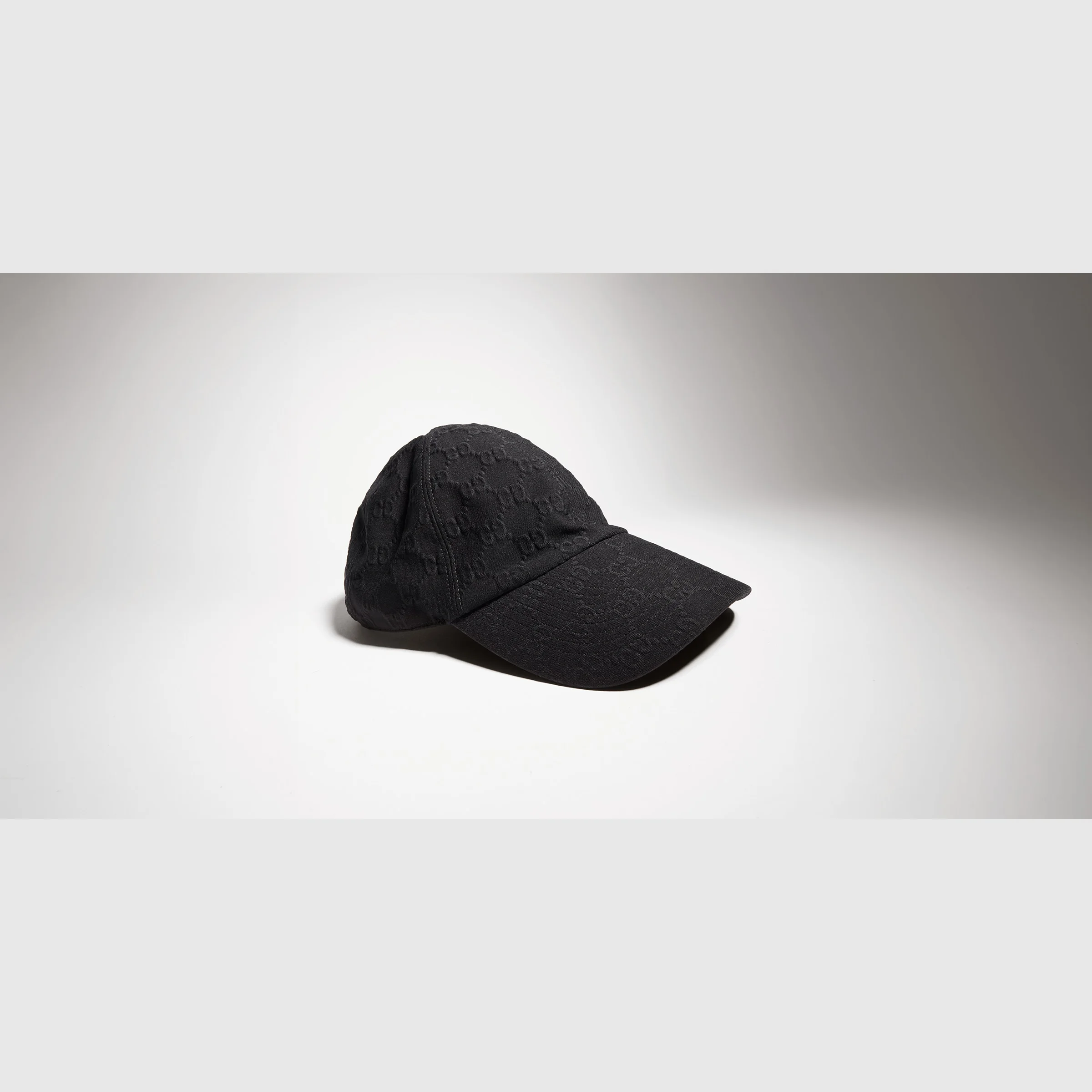 Embossed GG jersey baseball hat - 1