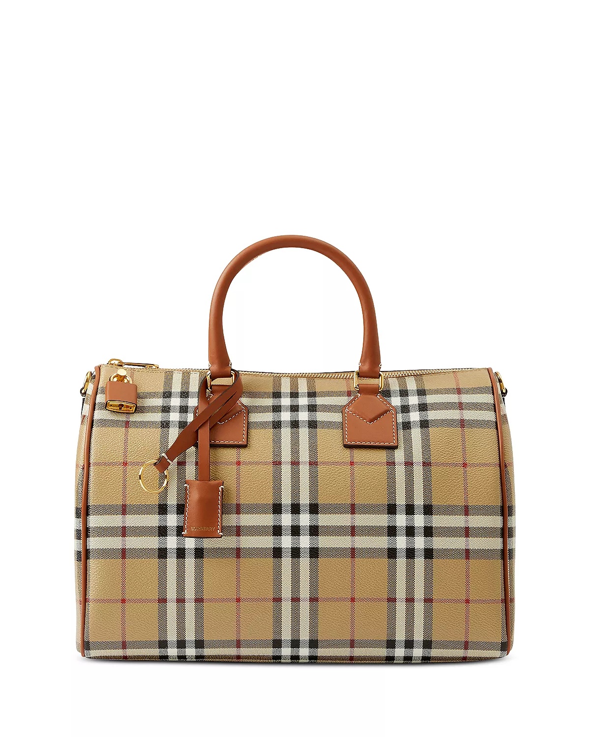 Medium Check Bowling Bag - 1