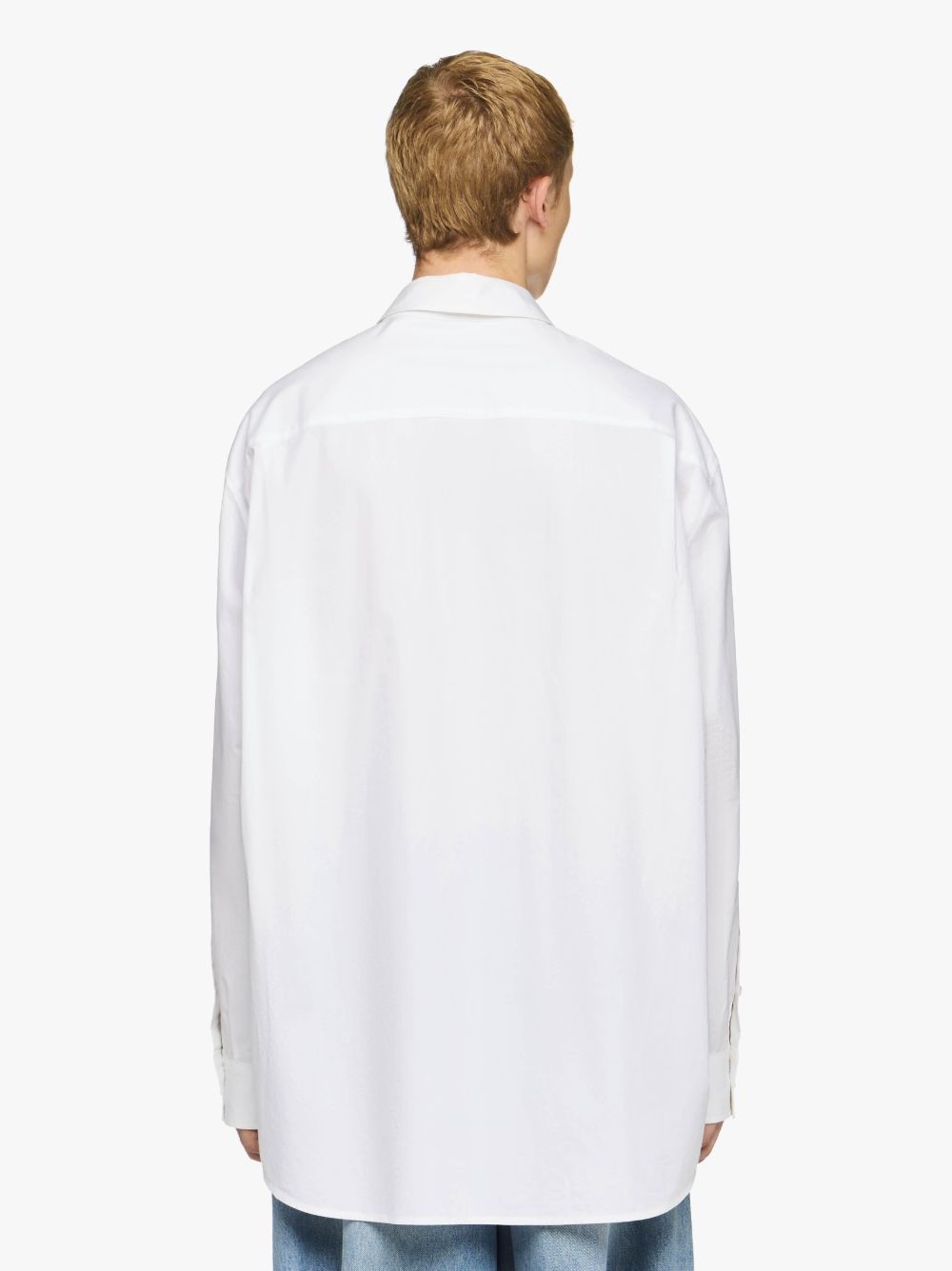 LACE APPLIQUE SHIRT - 3