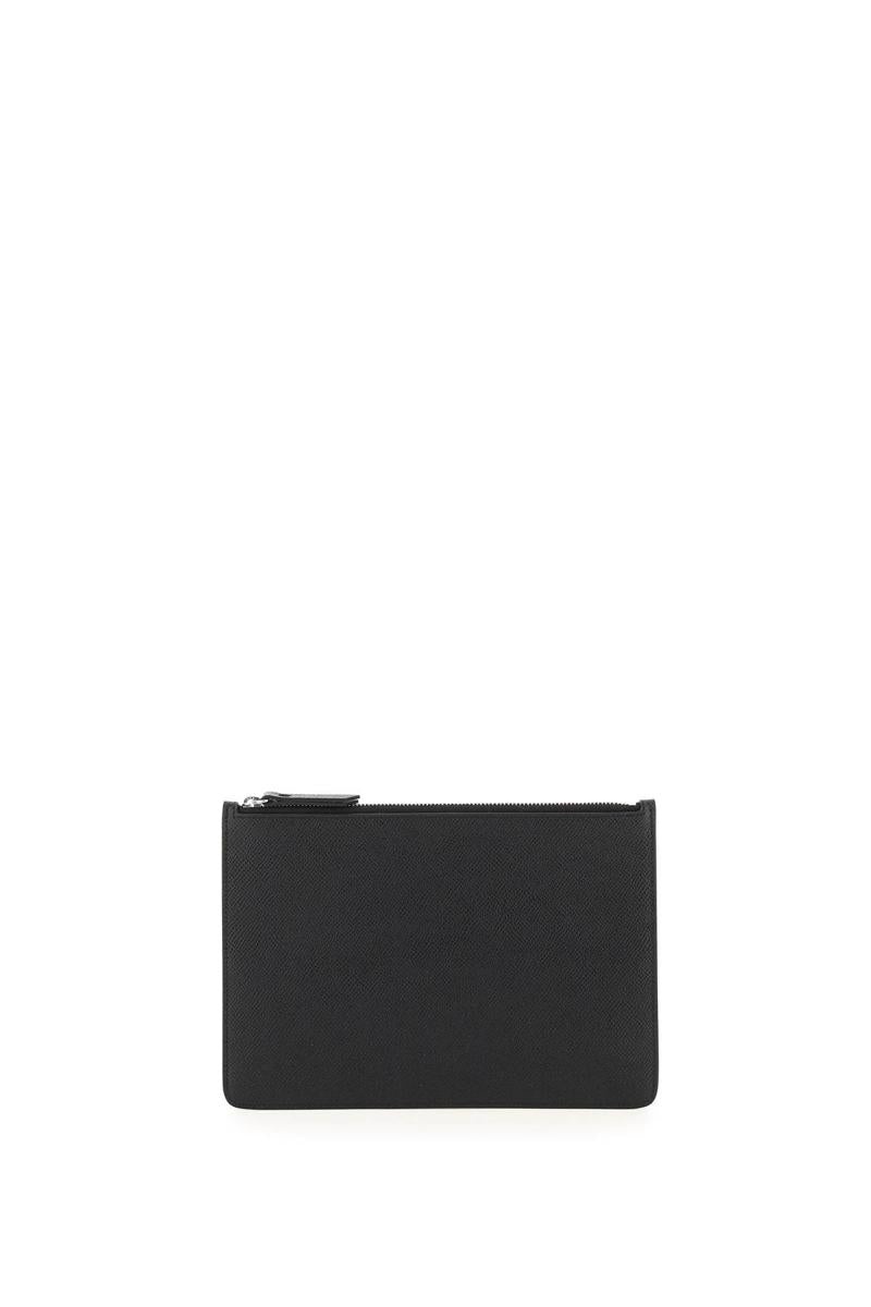 MAISON MARGIELA GRAINED LEATHER SMALL POUCH - 1