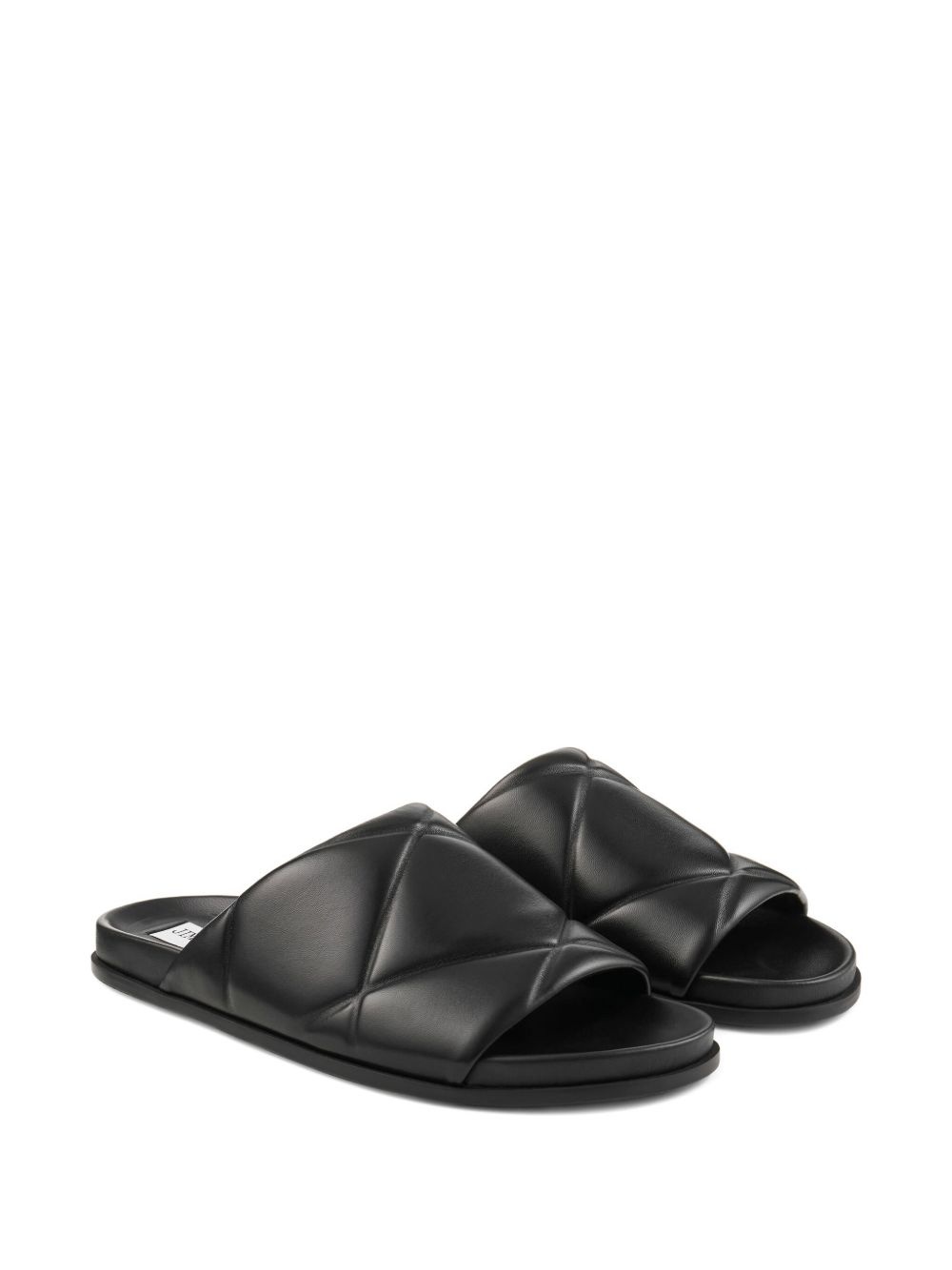 quilted leather sandals - 2