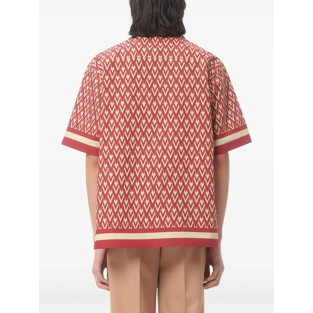 Valentino Red Shirts Men - 5