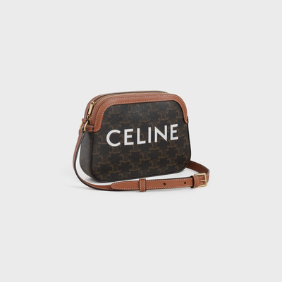 CELINE SMALL CAMERA BAG  IN  TRIOMPHE CANVAS outlook