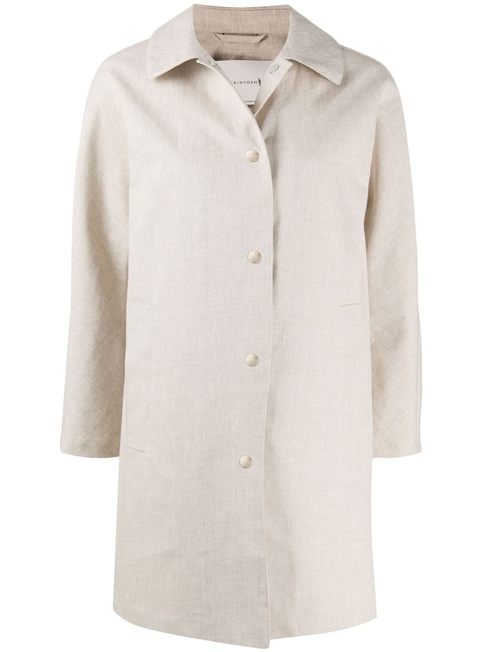 Rora RAINTEC single-breasted coat - 1