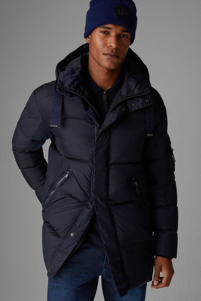 Jones Down jacket in Navy blue 2