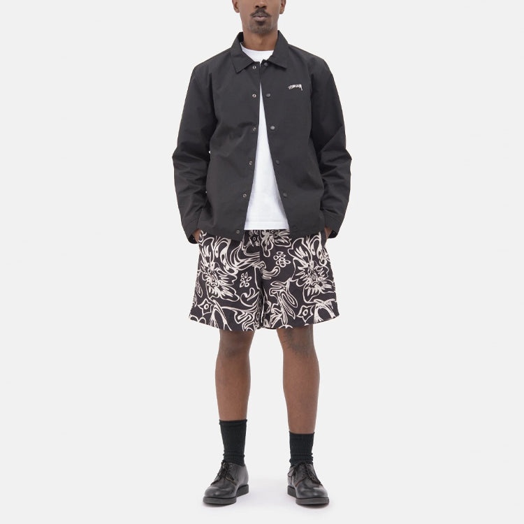 Stussy Wavy Hawaiian Water Short 'Black' 113137 - 3