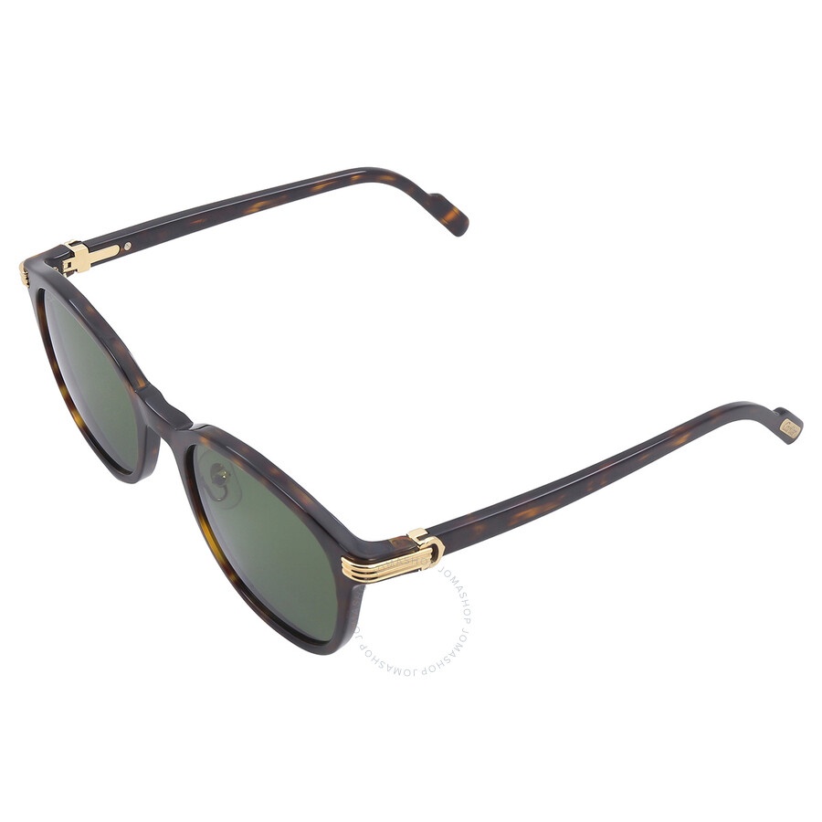 Cartier Green Oval Men's Sunglasses CT0302S 006 53 - 4