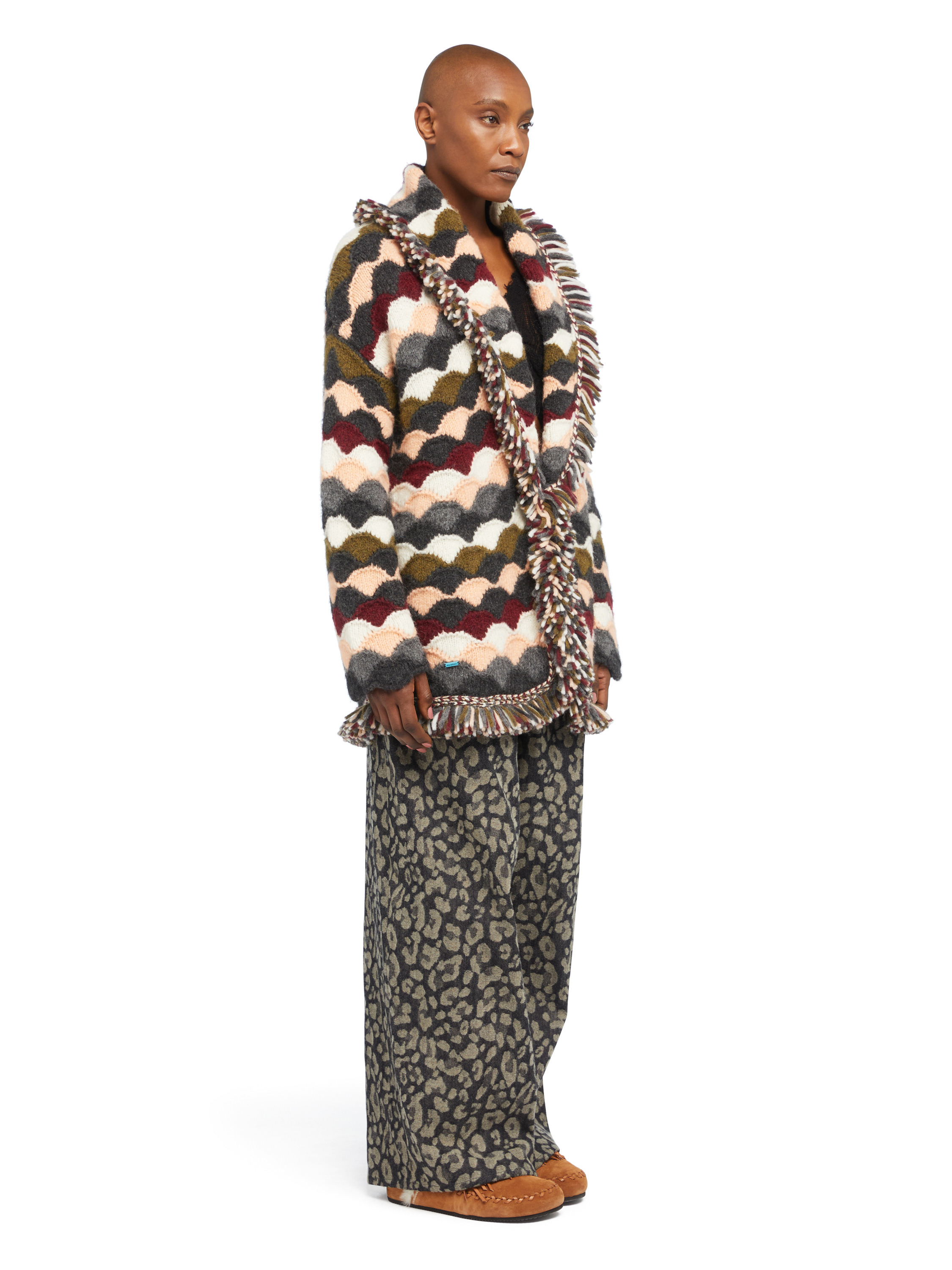 Shattered Stripes Cardigan - 6