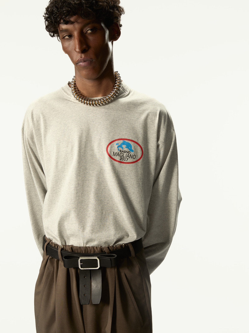 Bagno Magliano Long Sleeve Light Melange 1