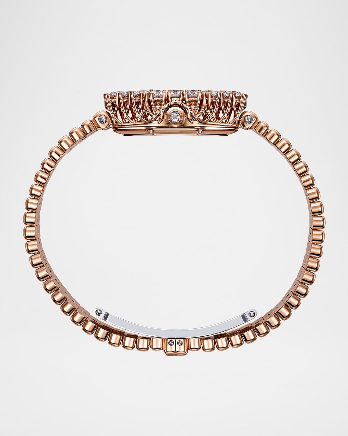 32mm L'Heure du Diamant Octagonal 18K Rose Gold Watch - 4
