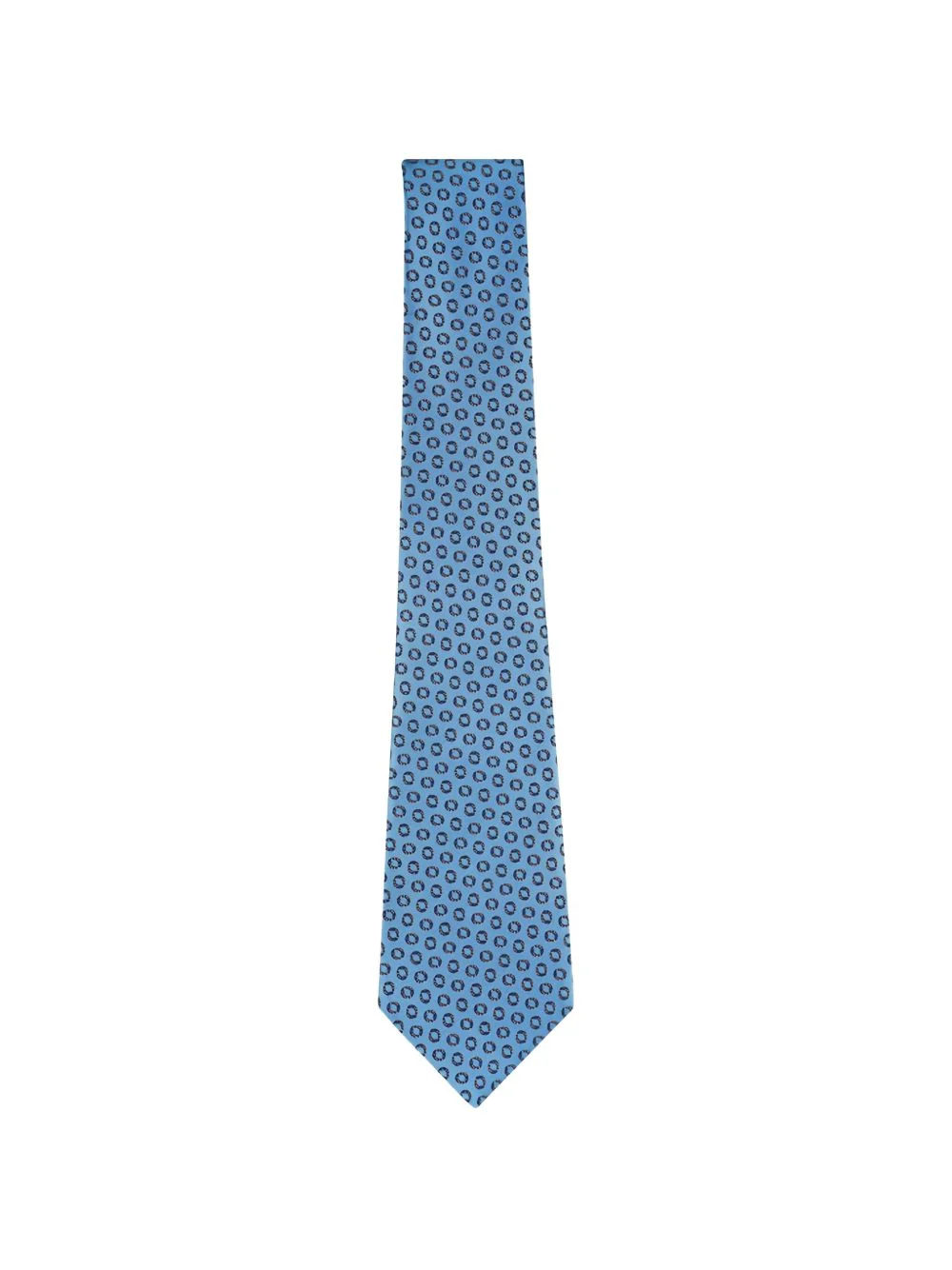 medallion-pattern tie - 1