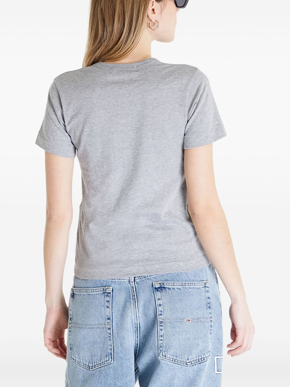logo print T-shirt - 3