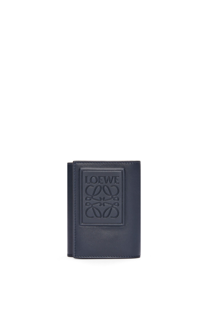 Trifold wallet in satin calfskin 1