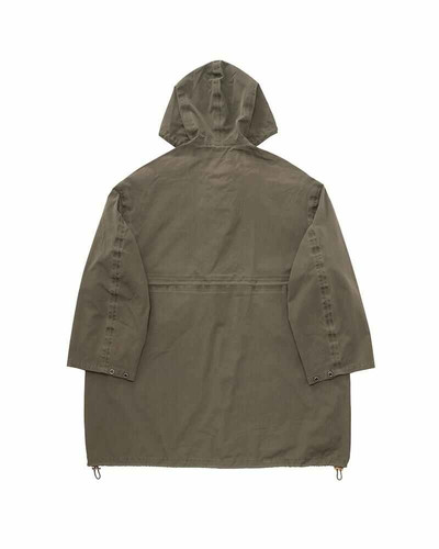 visvim CHINOOK PONCHO 3L DMGD OLIVE outlook