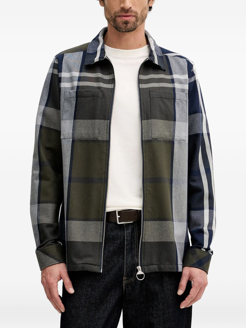 Lannich plaid zip shirt 1