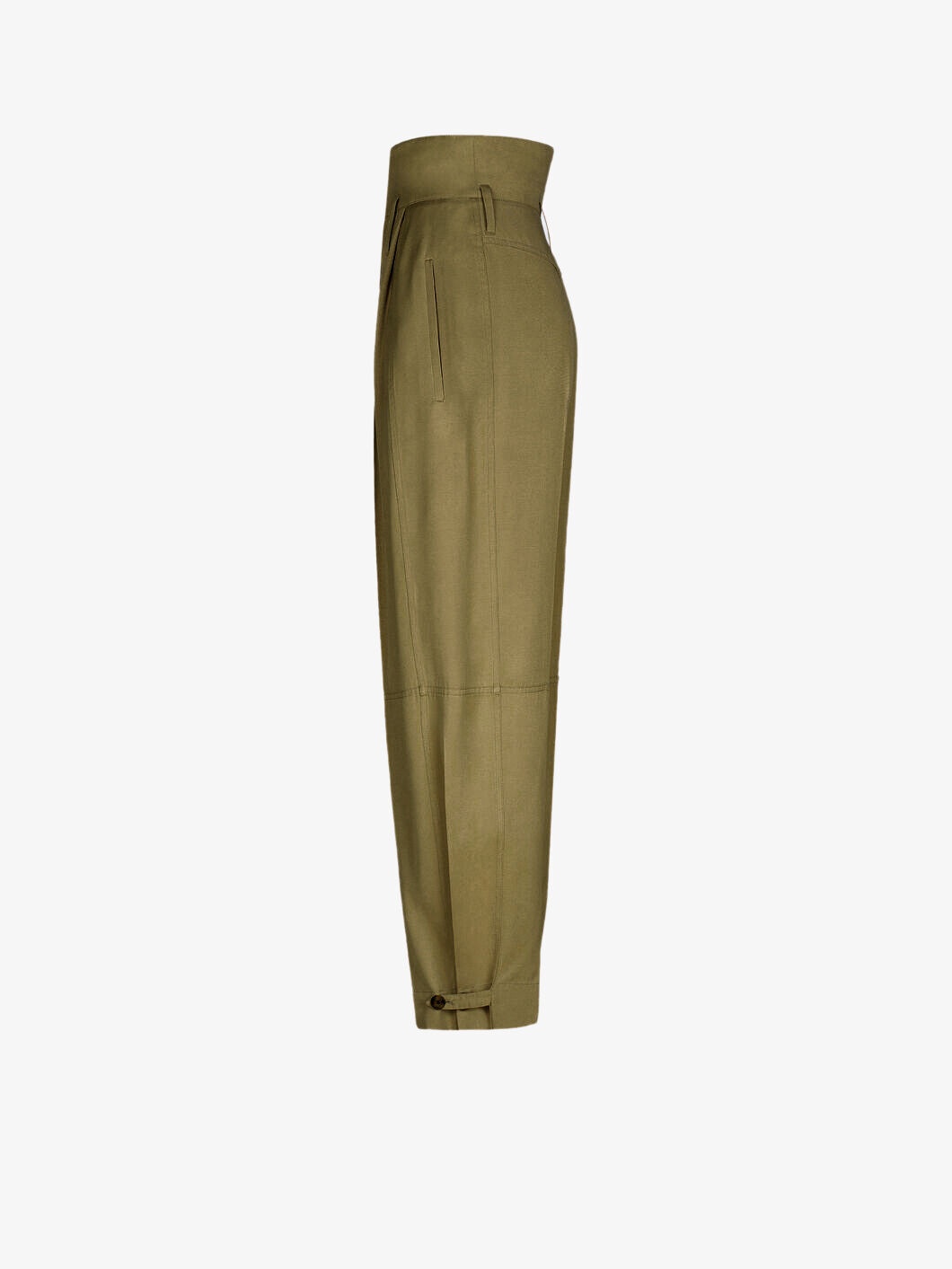 High waisted military pants - 2