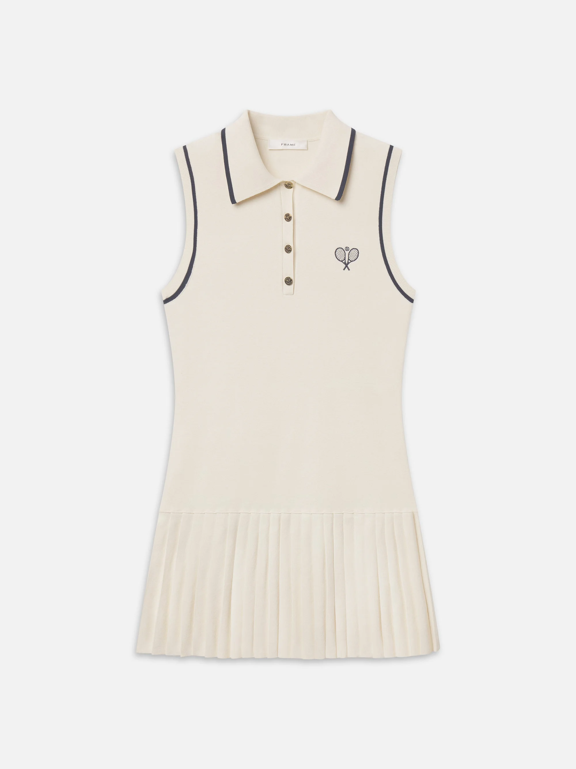 The Tennis Pleated Mini Dress - 1