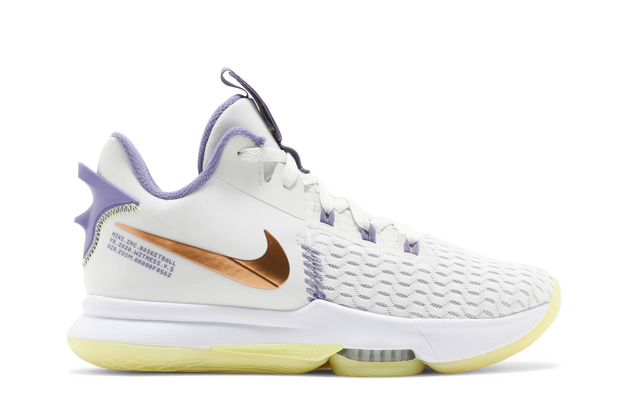 LeBron Witness 5 'Summit White Metallic Bronze' - 1