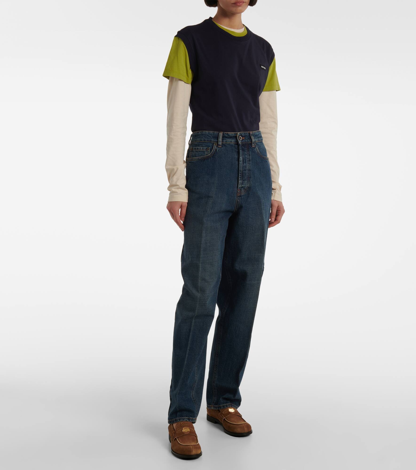 High-rise boyfriend jeans - 7