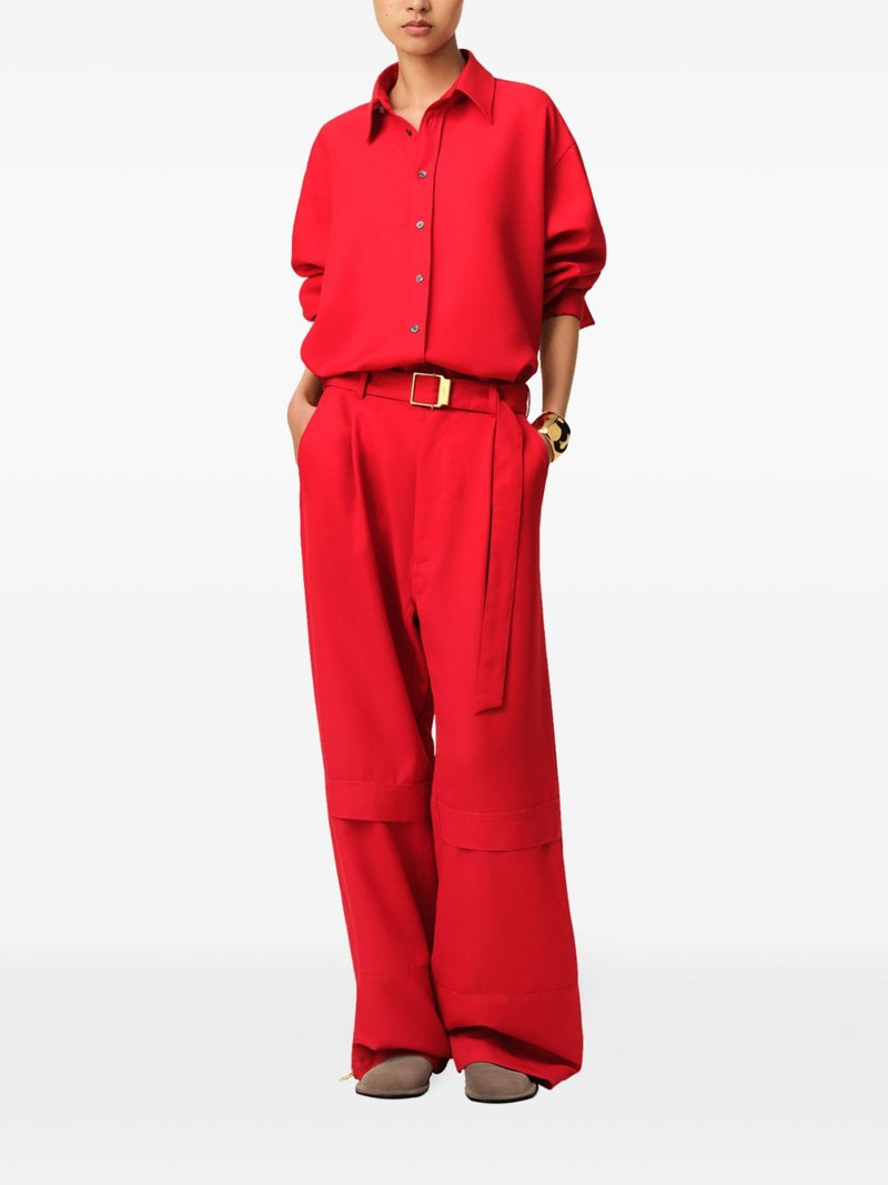 AMI Paris rear-slit shirt outlook