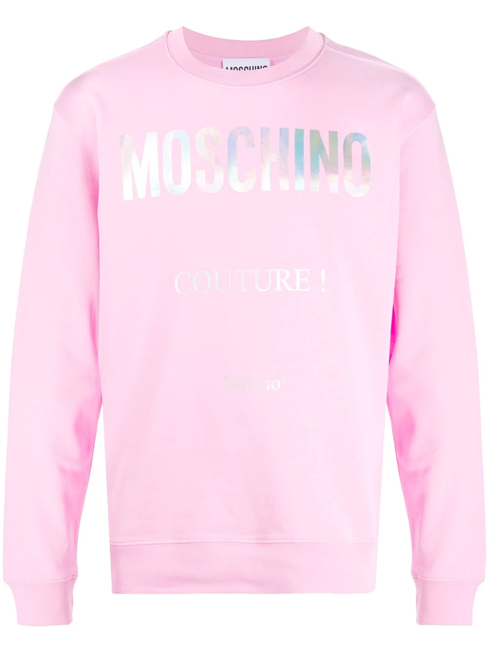 embroidered logo sweatshirt - 1